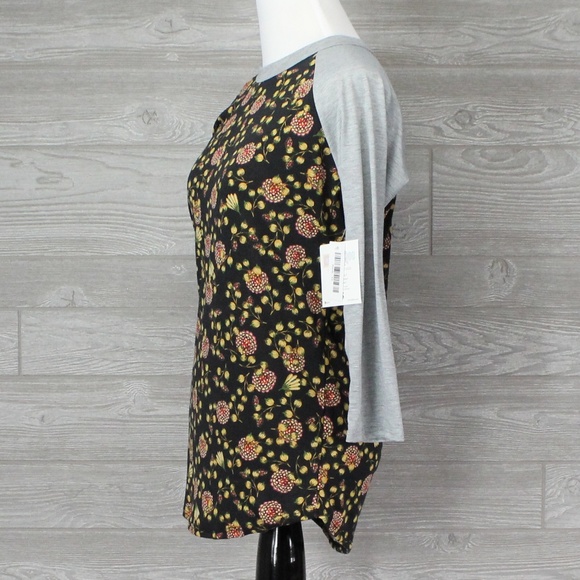 Unisex LuLaRoe Randy Ragland Tee Budding Flower XS - Picture 1 of 8